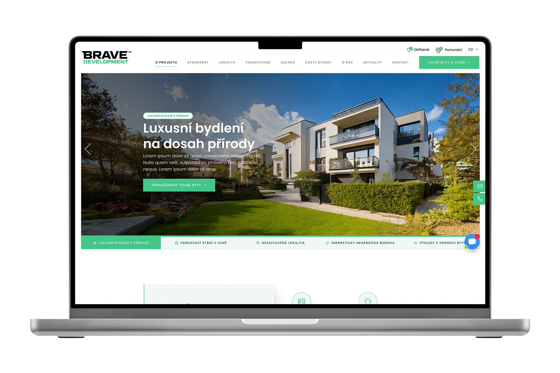 Web pro developera- rozcestník